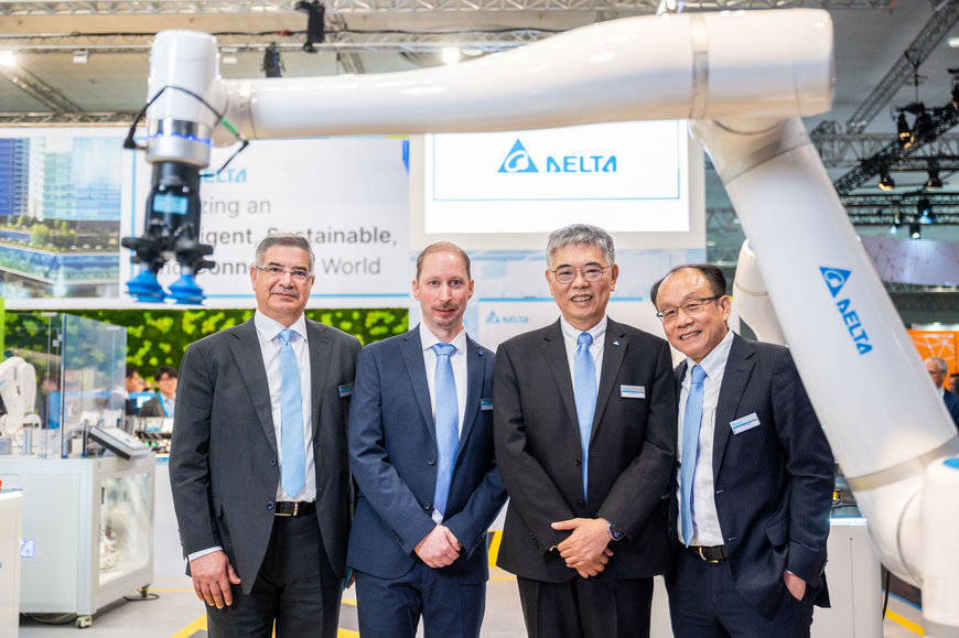 Delta presenta soluciones innovadoras para la fabricación inteligente y la movilidad eléctrica en Hannover Messe 2024 